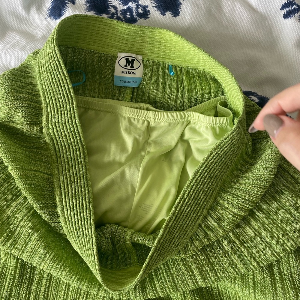 Missoni green pants